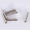 6Pcs 28mm Copper Bridge Pins For Acoustic Guitar Replacement Instrument Parts