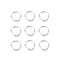 600x Metal Jump Ring Round Open Connector Jewelry Making Finding DIY 6mm  SZY