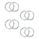 600x Metal Jump Ring Round Open Connector Jewelry Making Finding DIY 6mm  SZY