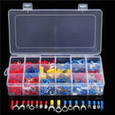520pcs Color Insulated Electrical Wire Cable Terminal Crimp Connector S EWG