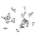 800pc M2 4-20mm Carbon Steel Cross Flat Head Self Tapping Screws w/ Box As QXO