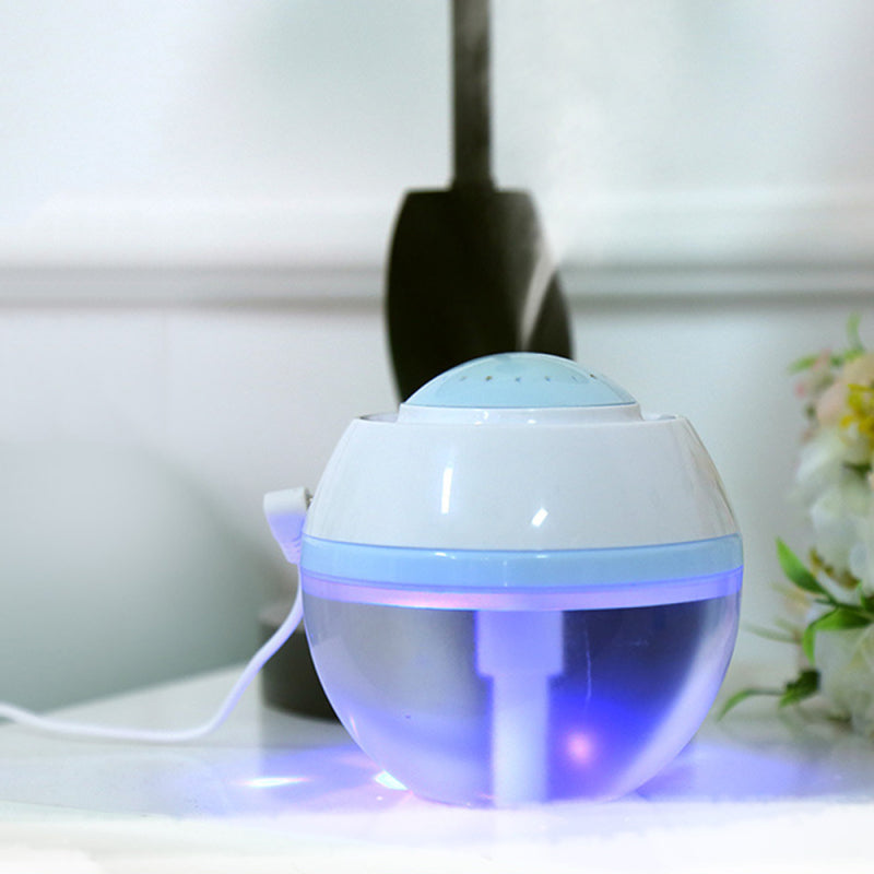 Mini Home LED Night Light USB Humidifier Purifier Atomizer Air Purification pol