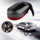 Car Carbon Fiber Rubber Front Bumper Lip Trim Splitter Guard Body Prote JBM