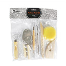 8Pcs Pottery Clay Ceramics Molding Carving Sculpting Molding Pottery NJW
