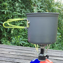 Picnic Camp Hiking Backpacking Pot Pan Cookware Outdoor Cooking Pot Bo OMV