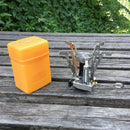 Ultralight Portable Outdoor Backpacking Camping Mini Stoves Butane Propane Wdf