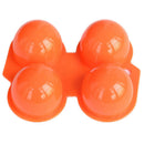 Camping Hiking Portable Carry Egg Folding Box Container Storage 4 pcs dfs XFS