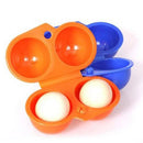 Camping Hiking Portable Carry Egg Folding Box Container Storage 4 pcs dfs XFS