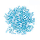 100X Fully Insulated Blue Female Wire Spade Crimp Connector Terminal WDE