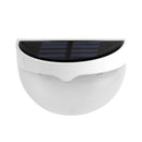 LED Solar Power Wall Garden Lights Outdoor Fence Lamp Light White Ener EMD