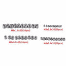 60pcs Stainless Steel M3-M12 304 Thread Repair Insert Assortment Kit gfr XNL