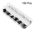 195pcs M1 M1.2 M1.4 M1.7 Mix PA Phillips Head Micro Screws Round Head JMV NJV
