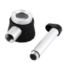 Hand Held 45x Magnify Glass Magnifier Loupe with Scale 3 Lights for Jewellery