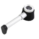 Hand Held 45x Magnify Glass Magnifier Loupe with Scale 3 Lights for Jewellery