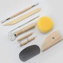 8pcs New Polymer Clay Sculpting Making Models Art DIY Craft Pottery Tools  HWC