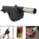 Cooking BBQ Fan Air Blower For Barbecue Fire Bellows Hand Crank Tool Picnic BBQ