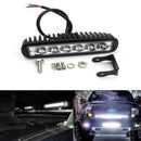 18W 2X 6inch Flood LED Work Light Bar Driving Lamp SUV Truck UTE Offro OLL