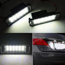 For Golf Plus Passat B5 Accessory LED License Plate Lights Car Lamp 2pc GNO