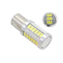 2Pcs Car Tail Stop Brake Light 33SMD LED Bulb Yellow Bulbs 12V IYI