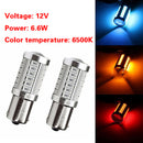 2pcs Car Reverse Back Up Lights Bulb Turn Signal Lamps 1156/BA15S 6.6w 12V ZSU