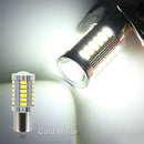 2pcs Car Reverse Back Up Lights Bulb Turn Signal Lamps 1156/BA15S 6.6w 12V ZSU