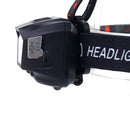 Mini COB LED Headlight USB Rechargeable Headlamp Outdoor Camping Flashlight YML