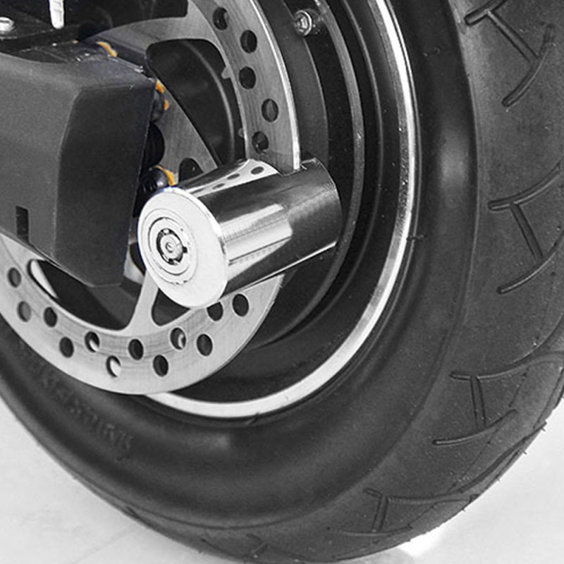 1 x Lock Brake Disc Bicycle Wheel Pressure Locks Bike Safety Mini Anti-T NTD