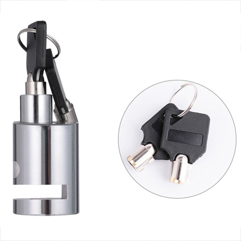 1 x Lock Brake Disc Bicycle Wheel Pressure Locks Bike Safety Mini Anti-T NTD