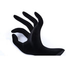 Black Velvet Jewelry Ring Bracelet Necklace Hanging Hand Display Holder HVE
