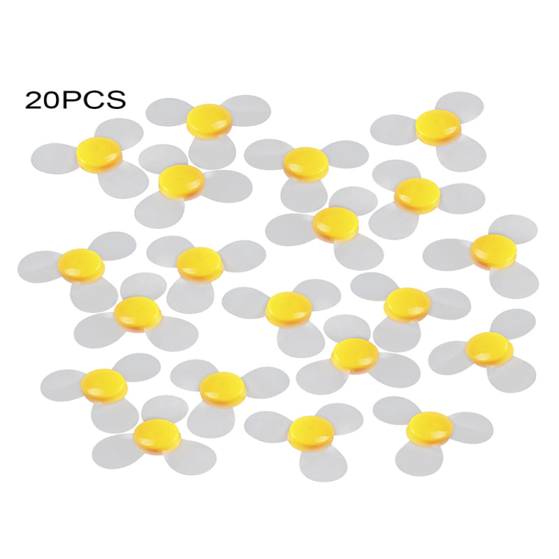 20 x 3-Blade Props Soft Shaft Mini Propeller  Fan Shape DIY Kit New FCI