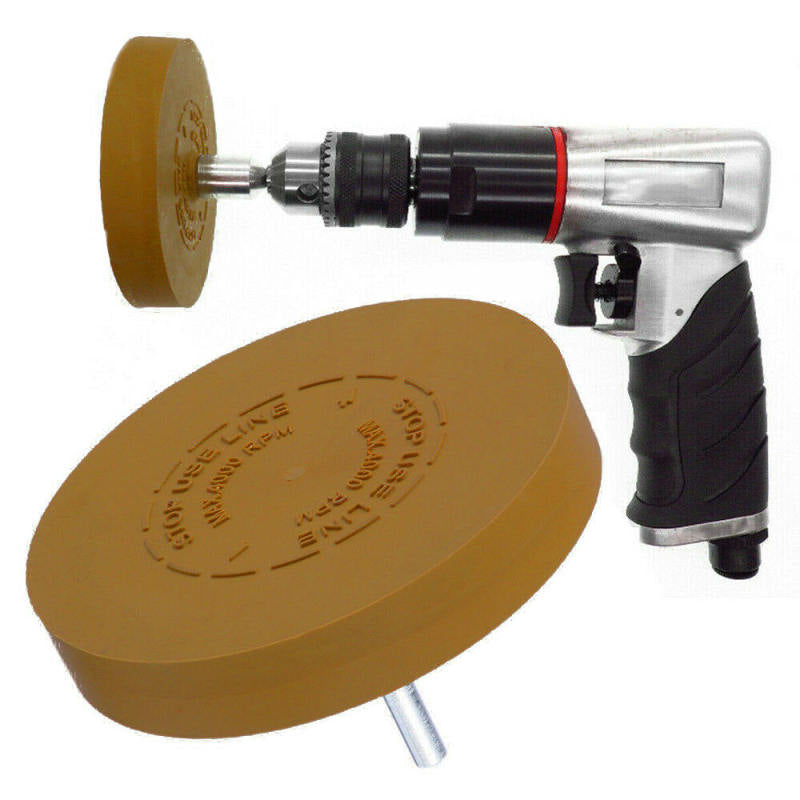 1 x  Soft Rubber Eraser Wheel Glue Automobile Degluer for Electric Dri PTX