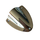 Stainless Steel Clam Vent Drain Cover 55 x 57mm Boat Marine Caravan fde