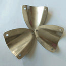 Stainless Steel Clam Vent Drain Cover 55 x 57mm Boat Marine Caravan fde
