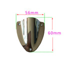 Stainless Steel Clam Vent Drain Cover 55 x 57mm Boat Marine Caravan fde