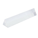 15cmx3cm Rainbow Optical Glass Triple Triangular Prism Physics Teaching VGR