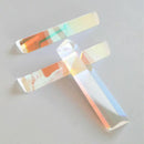 15cmx3cm Rainbow Optical Glass Triple Triangular Prism Physics Teaching WON TTX