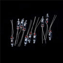 10 x Glass 5mm Mercury Switch Angle Tilt Switch Switches New