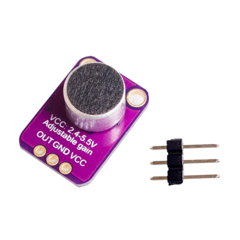 1 x GY-MAX4466 Electret Microphone Amplifier with Adjustable Gain for Arduino cv