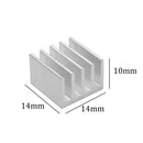 10 x Raspberry Pi 2 Aluminium Heatsink Kit Self Adhesive Heat Sink for A YHA
