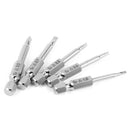 5pc Triangular Screw Bits Magnetic Electric Screwdriver Bits Hand Work VZG HHK