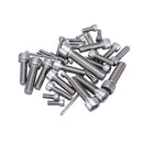 480pcs M2 M3 M4 Metric Hex Socket Head Cap Screws Bolt Nut Assortment UAQ YWQ