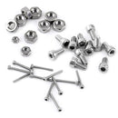 480pcs M2 M3 M4 Metric Hex Socket Head Cap Screws Bolt Nut Assortment NEW