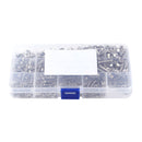 480pcs M2 M3 M4 Metric Hex Socket Head Cap Screws Bolt Nut Assortment NEW