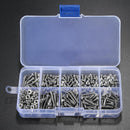 1 box M3 Hex Screw Nuts Bolt Cap Socket Assortment Kit Stainless Steel d HKN