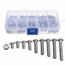 1 box M3 Hex Screw Nuts Bolt Cap Socket Assortment Kit Stainless Steel d HKN