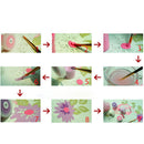 20"*16" DIY Paint By Number Kit Digital Flower Oil Painting on Canvas Home Adron
