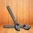 Adjustable Wrench Spanner Hand Grip Tool 25cm Nickel Forged Profession ZGO WGQ
