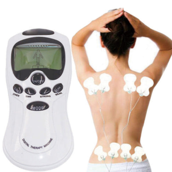 Electronic Body Massager Pulse Therapy Pain Relief Muscle Stimulator Tiredness
