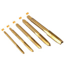 5 x M3 M4 M5 M6 M8 HSS Hand Screw Thread Tapper Metric Plug Tap Set Hom XJZ FRS