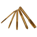 5 x M3 M4 M5 M6 M8 HSS Hand Screw Thread Tapper Metric Plug Tap Set Hom XJZ FRS